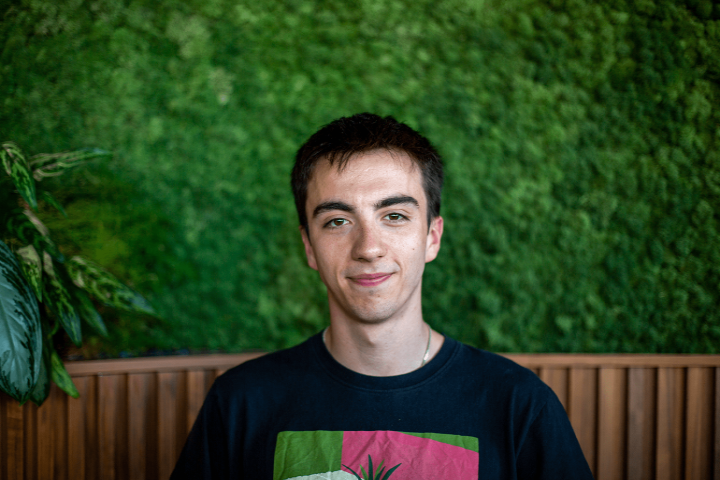 Daniel is a full-stack developer with a passion in front-end development and is skilled in implementing your complex design and vision. Fun fact: Daniel is a fully qualified barista! When he’s not coding or making great coffee, he enjoys competing in triathlons.